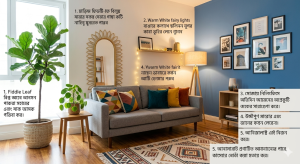 ছোট বাজেটে ঘরকে রাজকীয় রূপ দেওয়ার ৫টি সহজ উপায়